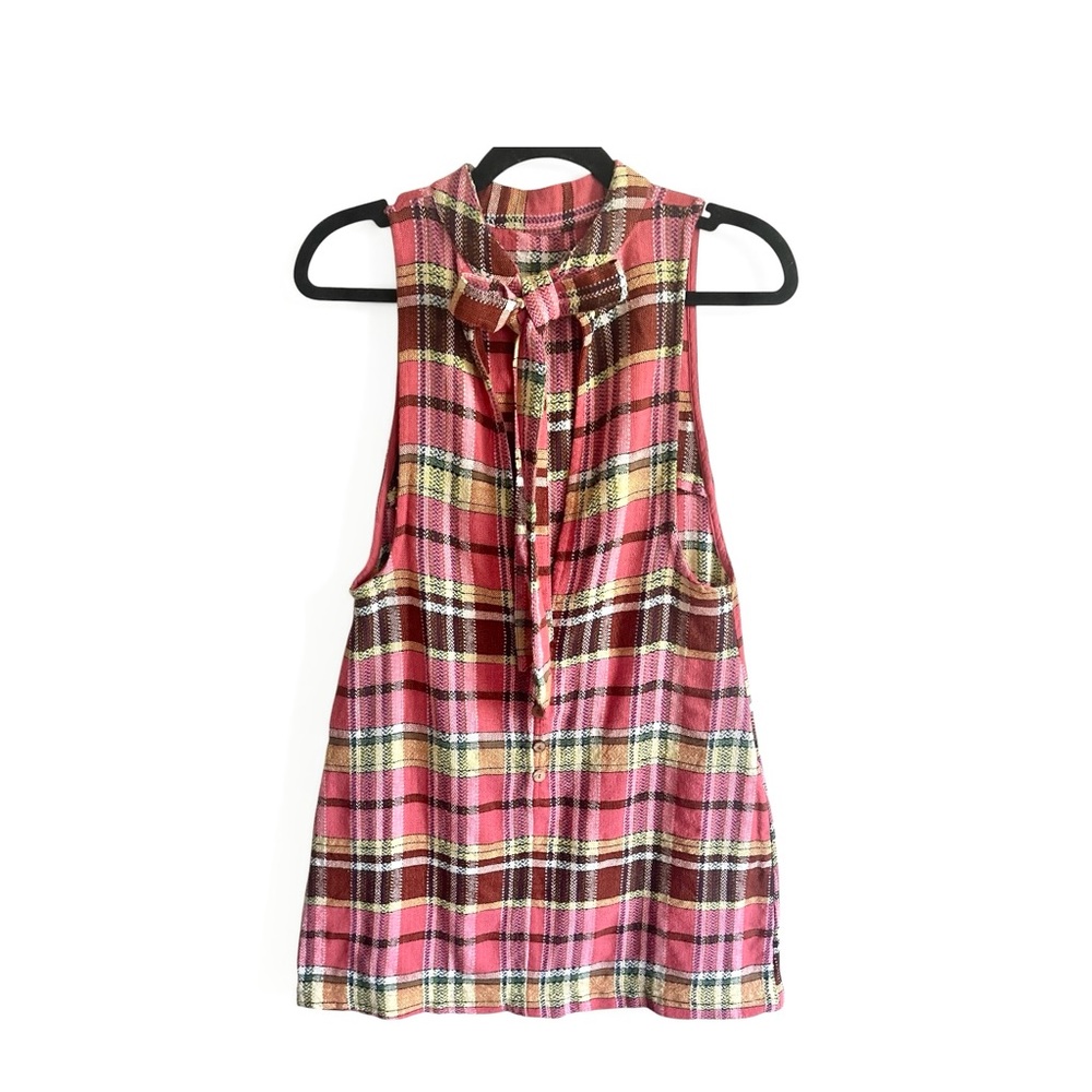 The Free People x Free-est Walk The Walk Plaid Mini Dress - Picture 4 of 8